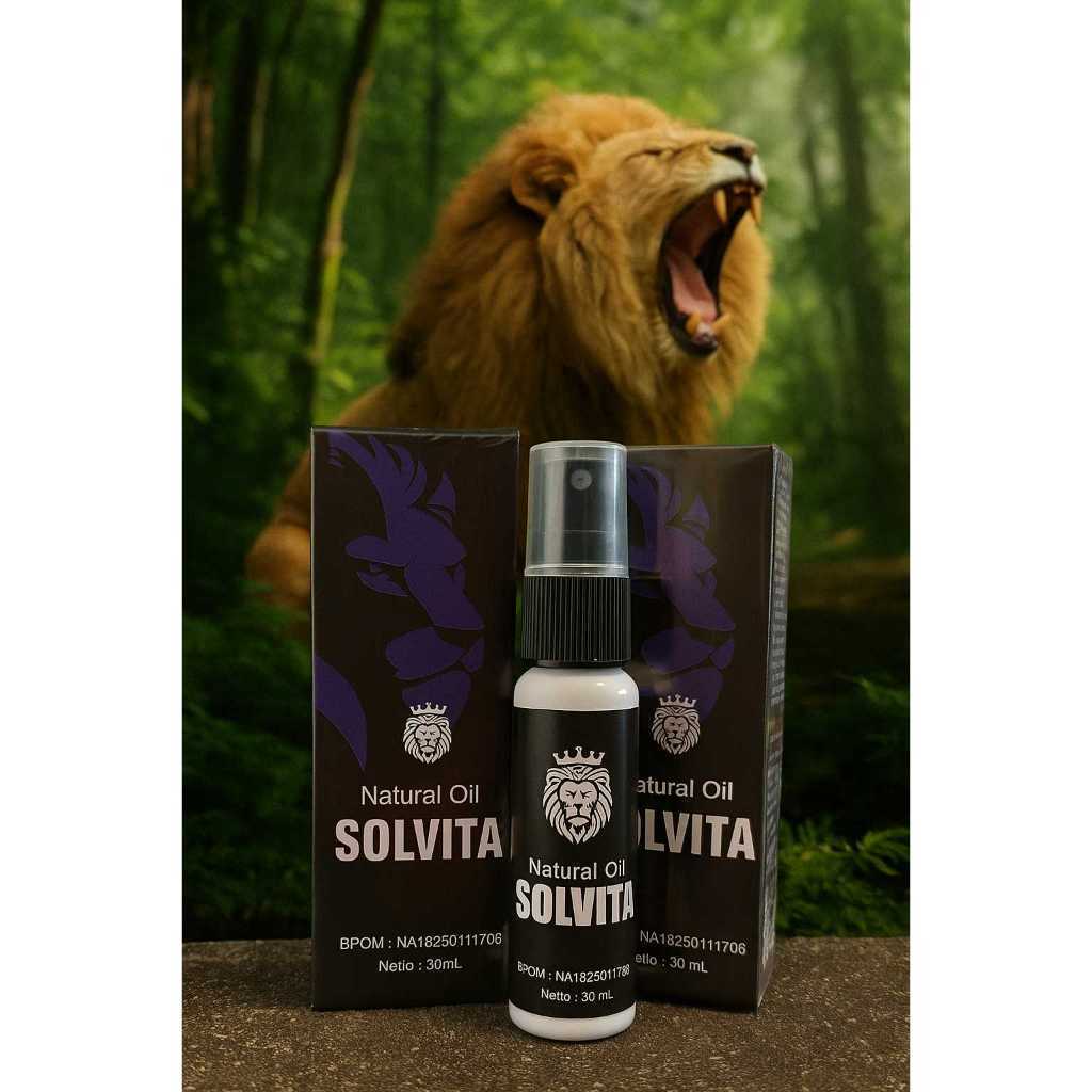 Solvita Natural Oil Spray Herbal Original BPOM By Salina Herbal Isi 30 ML  (57)