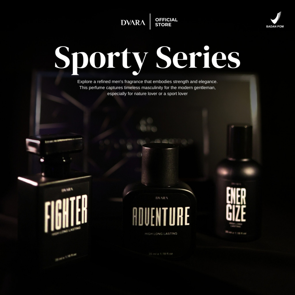 DVARA SPORTY SERIES HIGH LONG LASTING PARFUM PREMIUM MEWAH TAHAN LAMA Terlaris