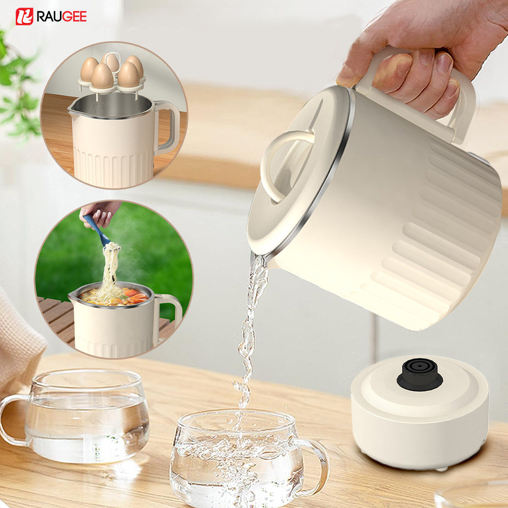 Ketel Listrik Lipat Mini 1000ML Pemanas Air Portabel Ketel Listrik Perjalanan Ketel Rumah Lipat Panc