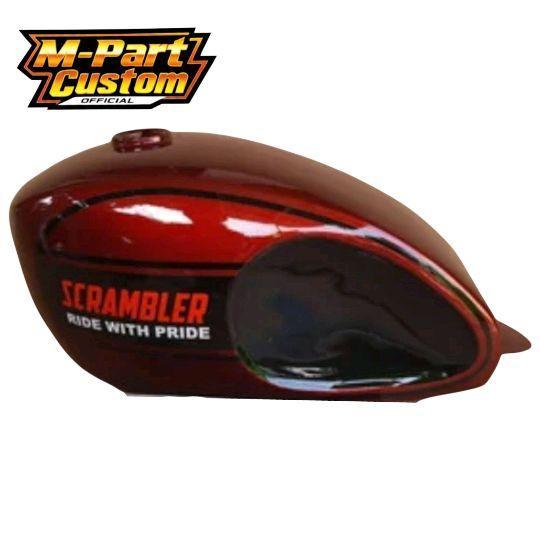 TANGKI MOTOR TANGKI MOTOR CUSTOM SCRAMBLER PNP TIGER BYSON MEGA PRO GL SCORPIO