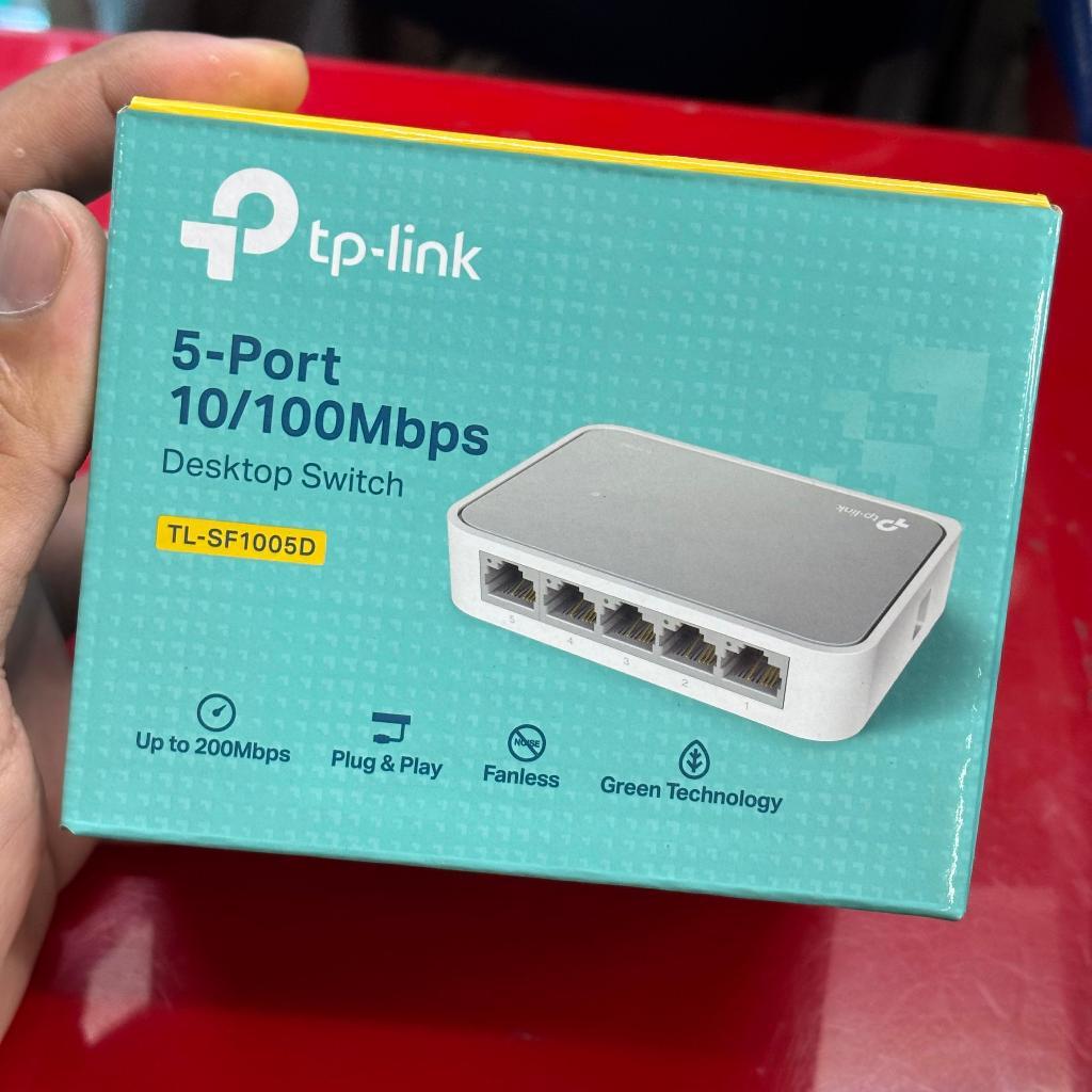Switch HUB 5 Port TL-SF1005D 10/100Mbps Network Lan Internet | LAN HUB 5 LUBANG up to 200Mbps Deskto