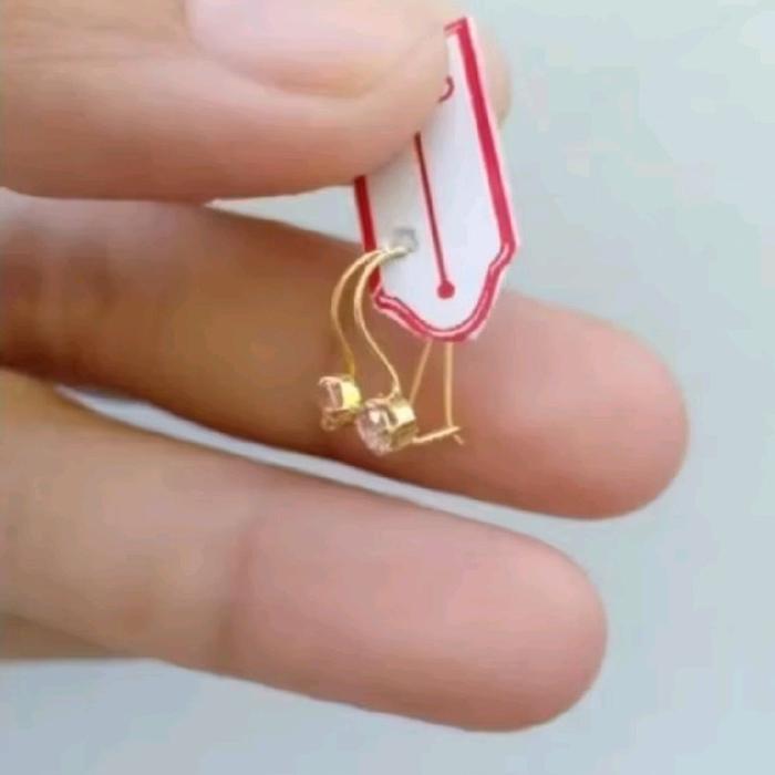 anting Desi Anak bayi perempuan cantik titanium anti elergi fashion anak anti luntur