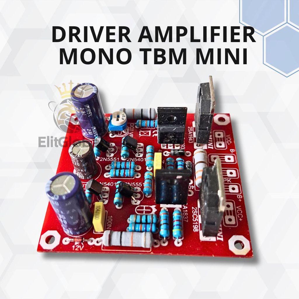 Driver Ampli Mono TBM Mini Untuk Amplifier Rakitan