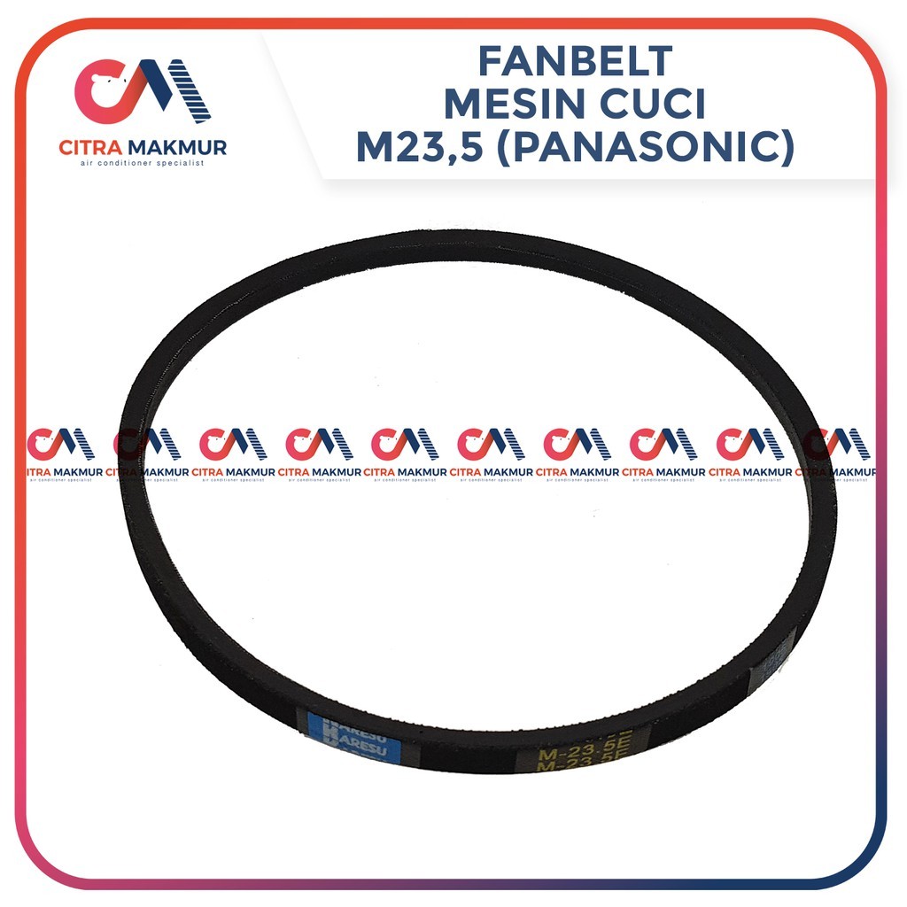 Vanbelt M23.5 Mesin Cuci V Van Fan Belt Panbel Panasonic Fanbelt Vbelt M 23.5 o560 o-560 o 560 Unive