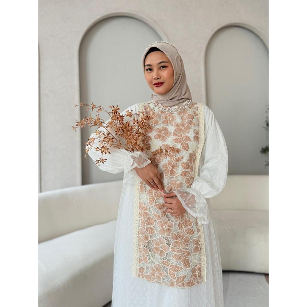 Yourstyle - Gyumi kaftan - dress muslim - dress bumil friendly