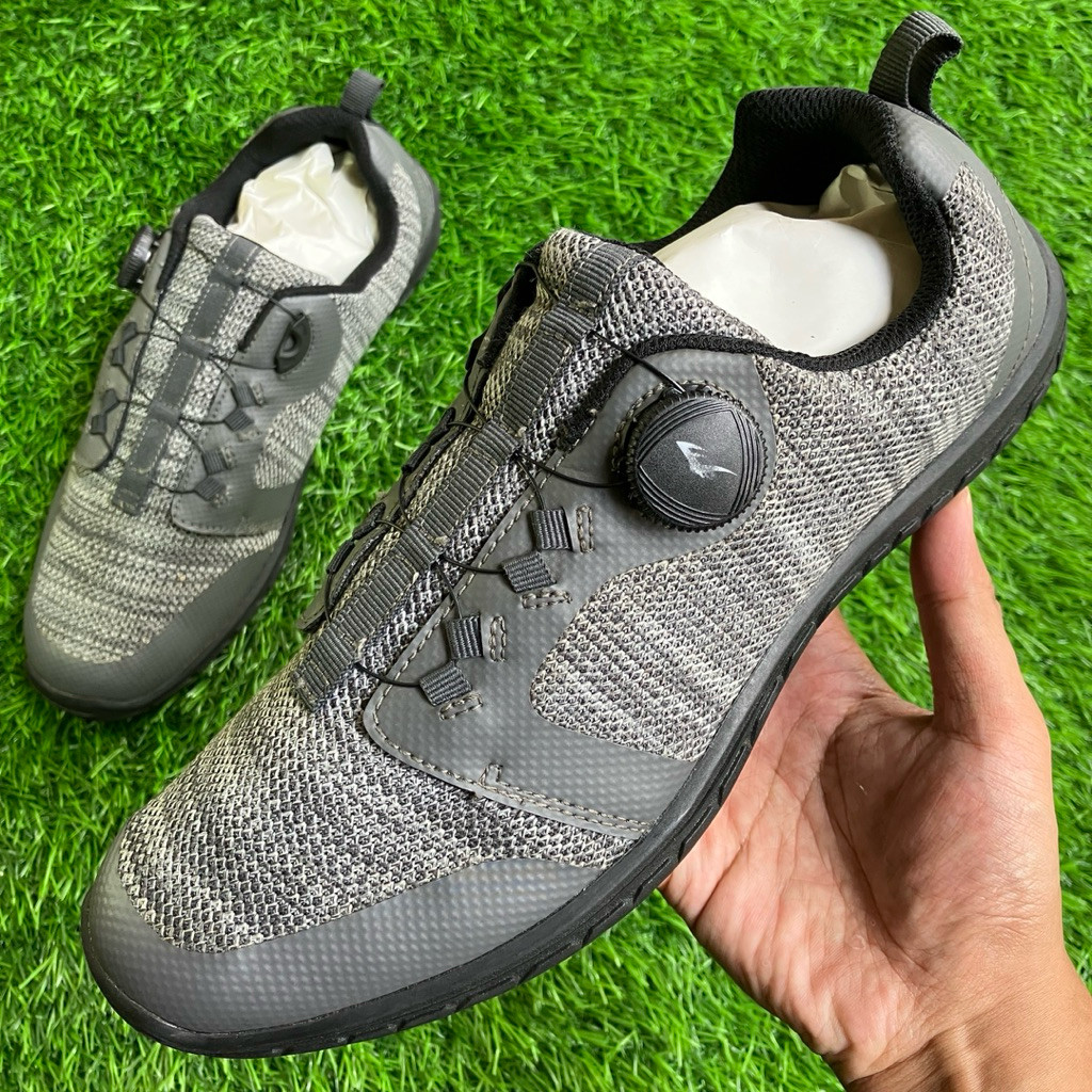 Everlast Low Grey Mesh Boa System Outdoors shoes ukuran 42,5