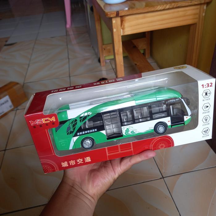 diecast bus miniatur bis tingkat double decker besi - BUS KOTA