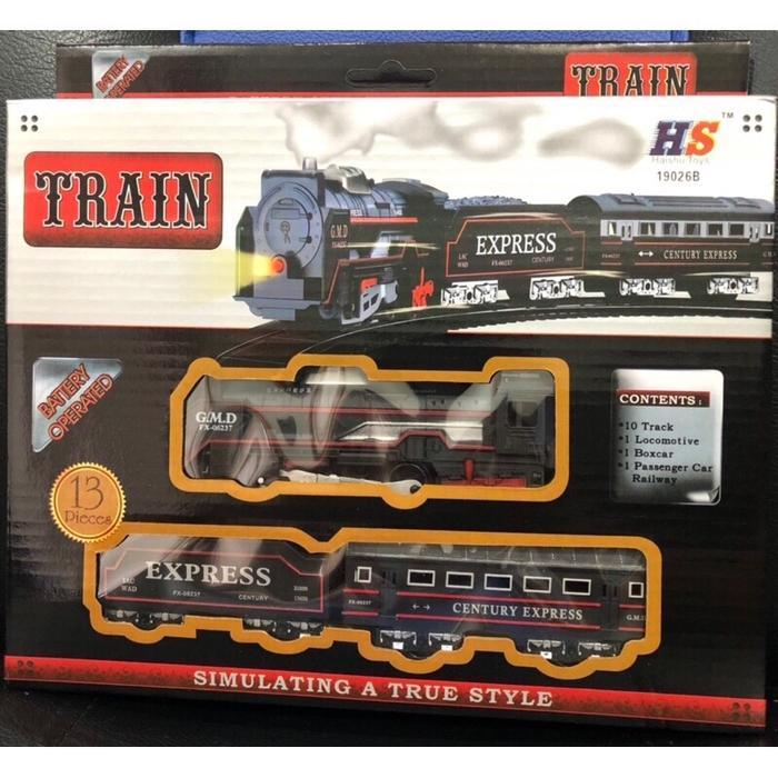 Big Sale Mainan Kereta Api Rail King 13Pcs Dan 19Pcs