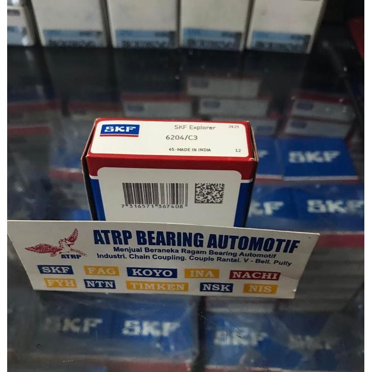 BALL BEARING 6204/C3 SKF