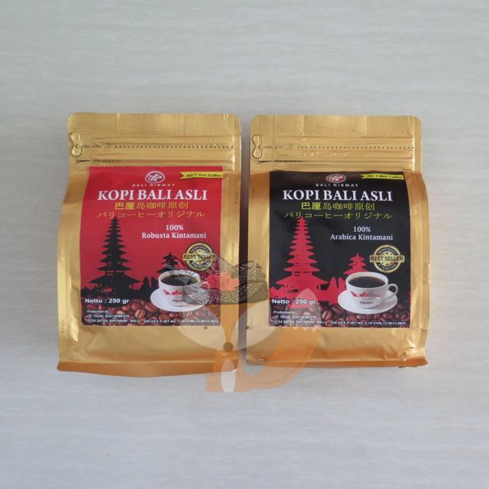 Kopi Bali Kintamani Arabica/Robusta cap Bali Nikmat - 250gr - Arabica