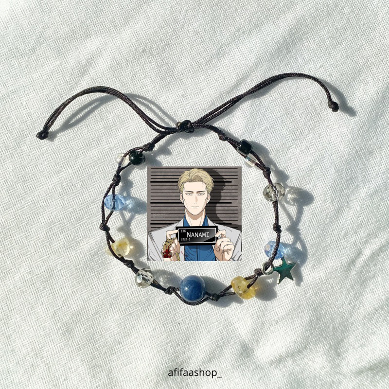 KENTO NANAMI BRACELET Gelang Kento Nanami / Gelang tali Kento Nanami / Gelang tali serut