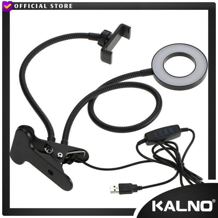 Ring Light LED / Lampu Tik Tok Versi 2 / Lampu Belajar, Laptop, Selfi