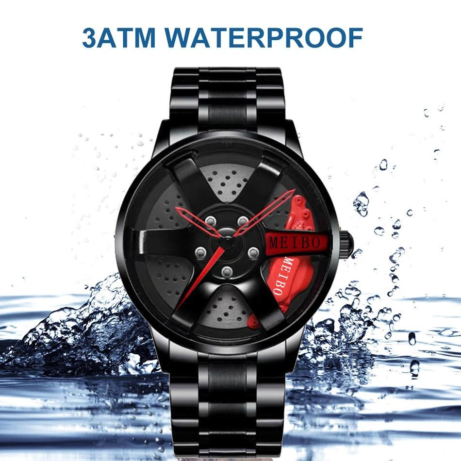 DISKON_ Jam Tangan Pria Original FNT Anti Air Original Luxury Strap Rantai Stainless Steel Elegan Me