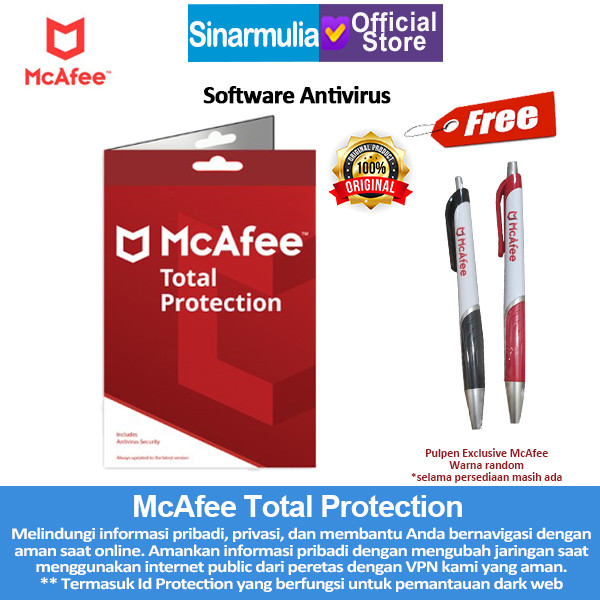 Antivirus McAfee Total Protection
