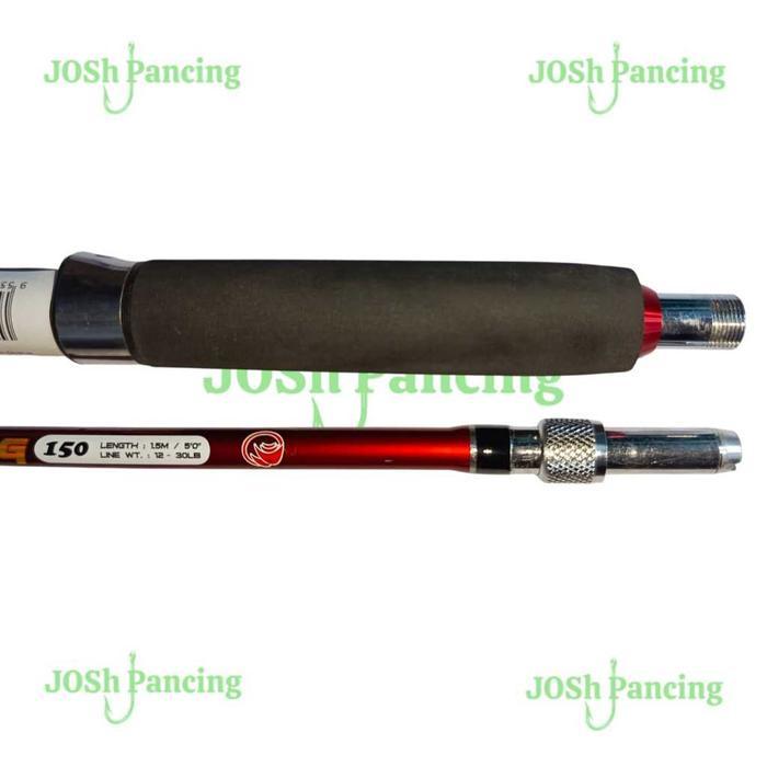 FSA Bless Hunter Jigging 150 165 180cm joran pancing laut jig sambung DRAT butt join kuat 20kg - 150