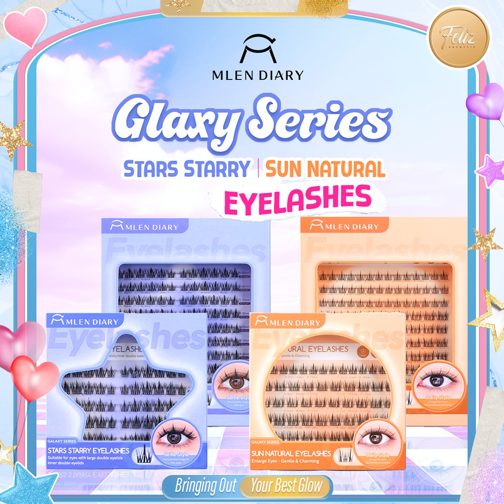 FELIZ MLEN DIARY Panjang 9-12mm Model Bintang Buatan Tangan Star Style Natural Panjang 9-12mm Handma