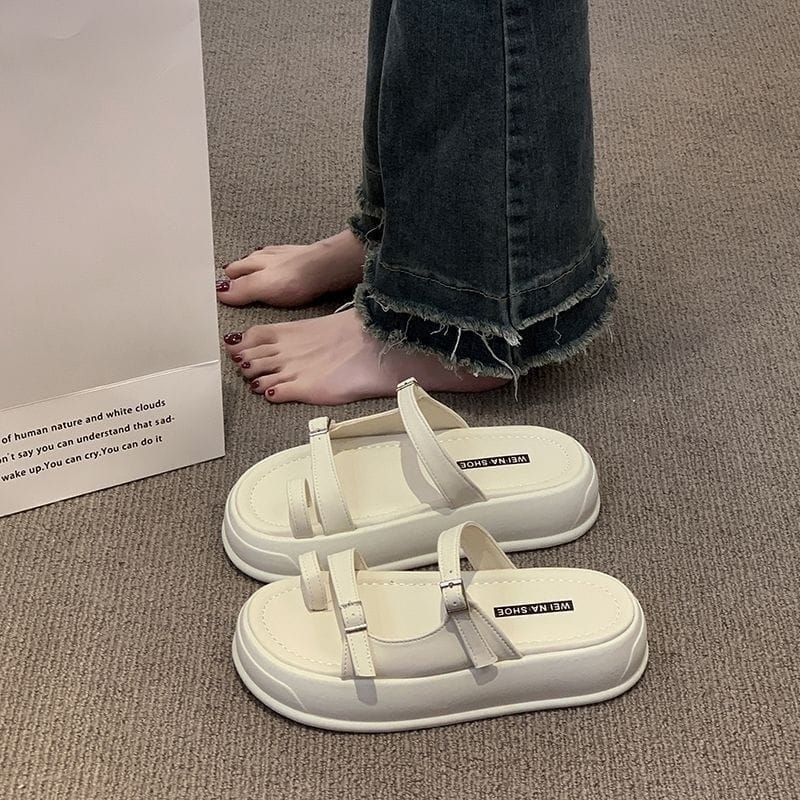 MYSHOES Vero Sandal Tali - Sandal Modis Wanita - Sandal Platform Wanita - Sandal Casual Cewek