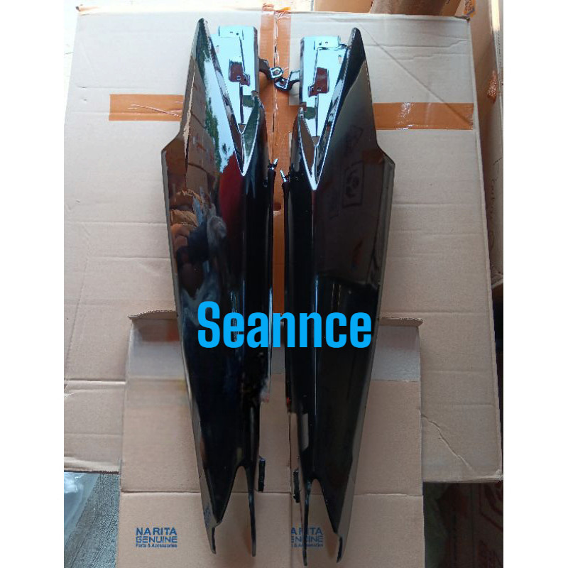 Cover Body Samping Jupiter MX New 135 Hitam