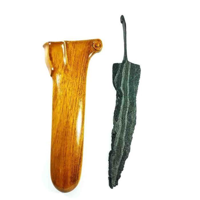 Keris Tindih Sombro Putut Kuno Pamor Banyu Mili Pajajaran Sepuh Tua KJ