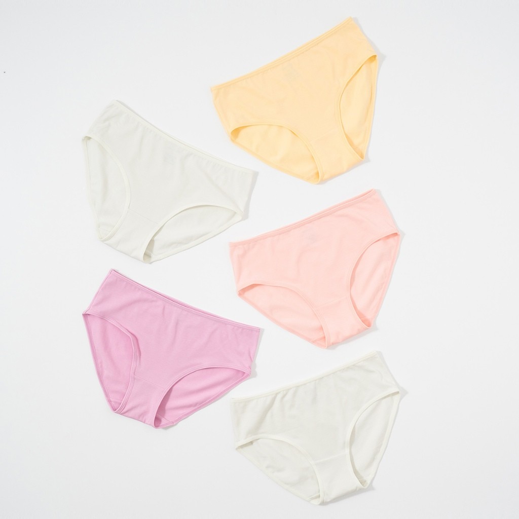 Young Hearts Panty Pack Modern Neutral Midi Y20-B01059MIX