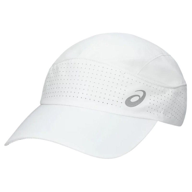 Topi Lari Asics Running Light Woven Cap White Original 3013B124.100