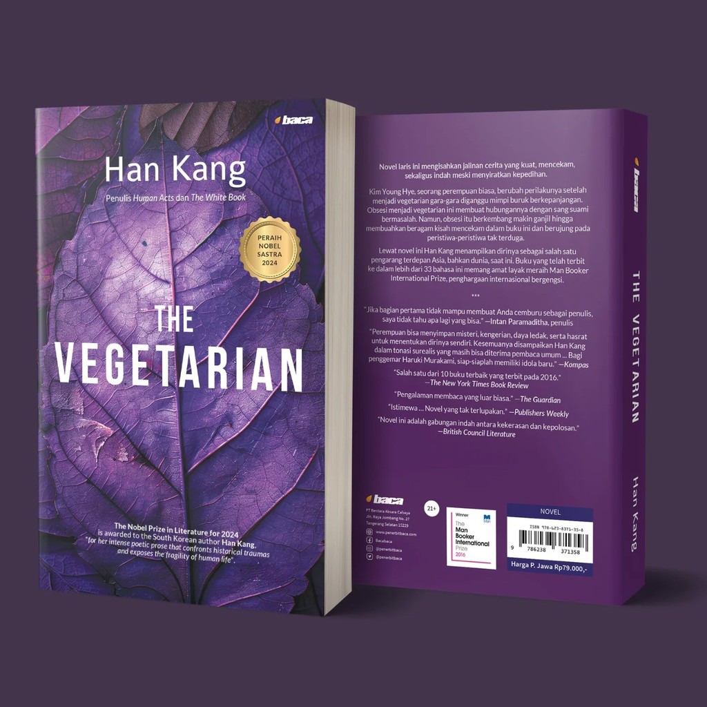 Buku The Vegetarian - Han Kang