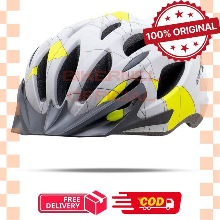 Polygon Helm Sepeda Bolt - Bicycle Helmet - Matt White