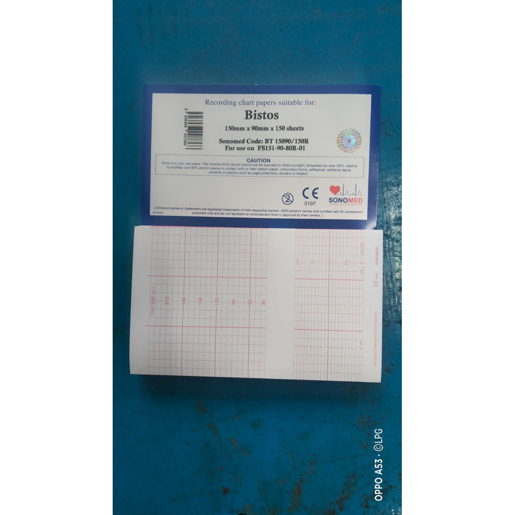BARU Kertas ctg / Bistos BT-350 / 150mm x 90mm x 150 / bistos / bt350 / bistos bt350 / bistos bt-350