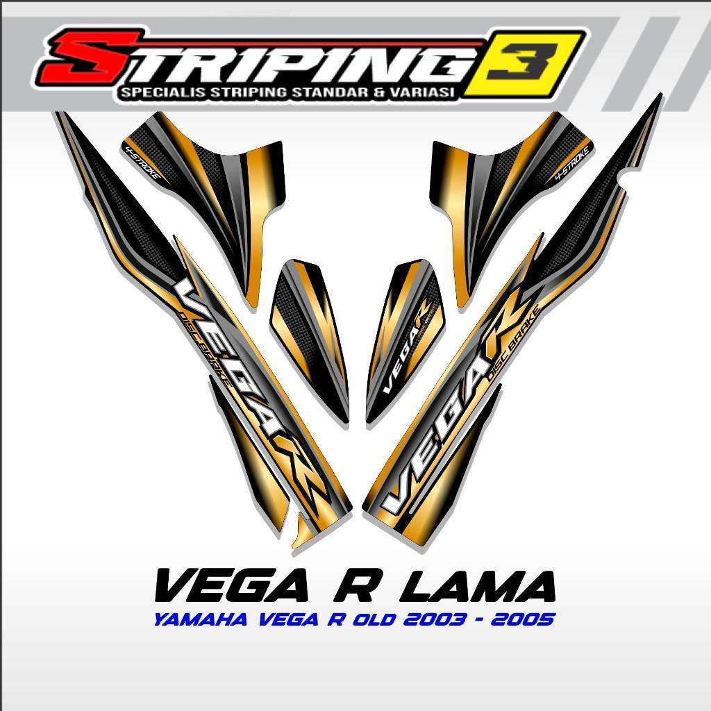 Striping Vega R Lama Stiker Vega R Sticker Vega Rr Setriping Vega R Variasi Ori