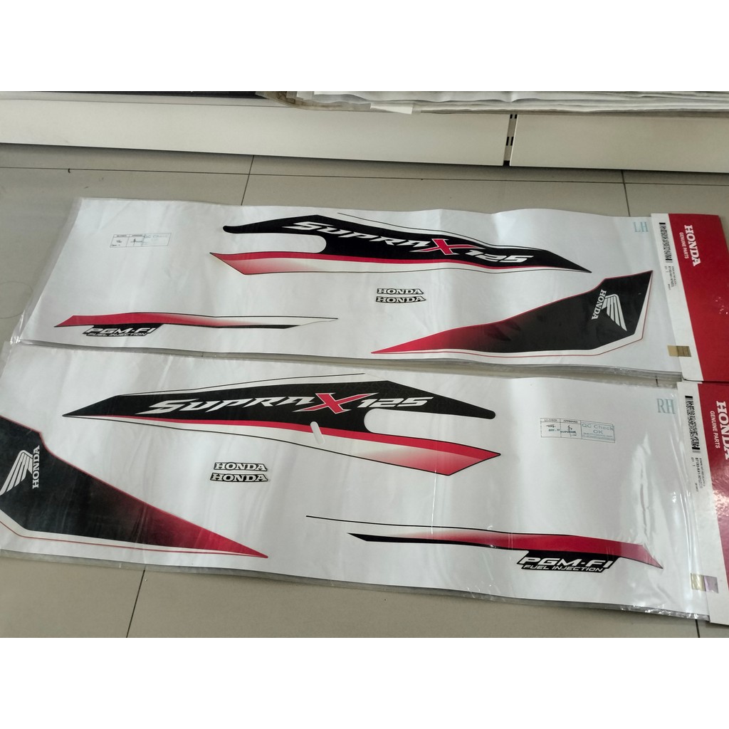 STRIPING FULL SET SUPRA X 871-X0-K41-N70ZCL-ZCR