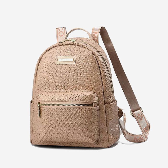 PROMO  MOCO OFFICIAL - Crovia Bag Fashion Tas Ransel Wanita Kulit Backpack Kuliah Sekolah Unisex Cro
