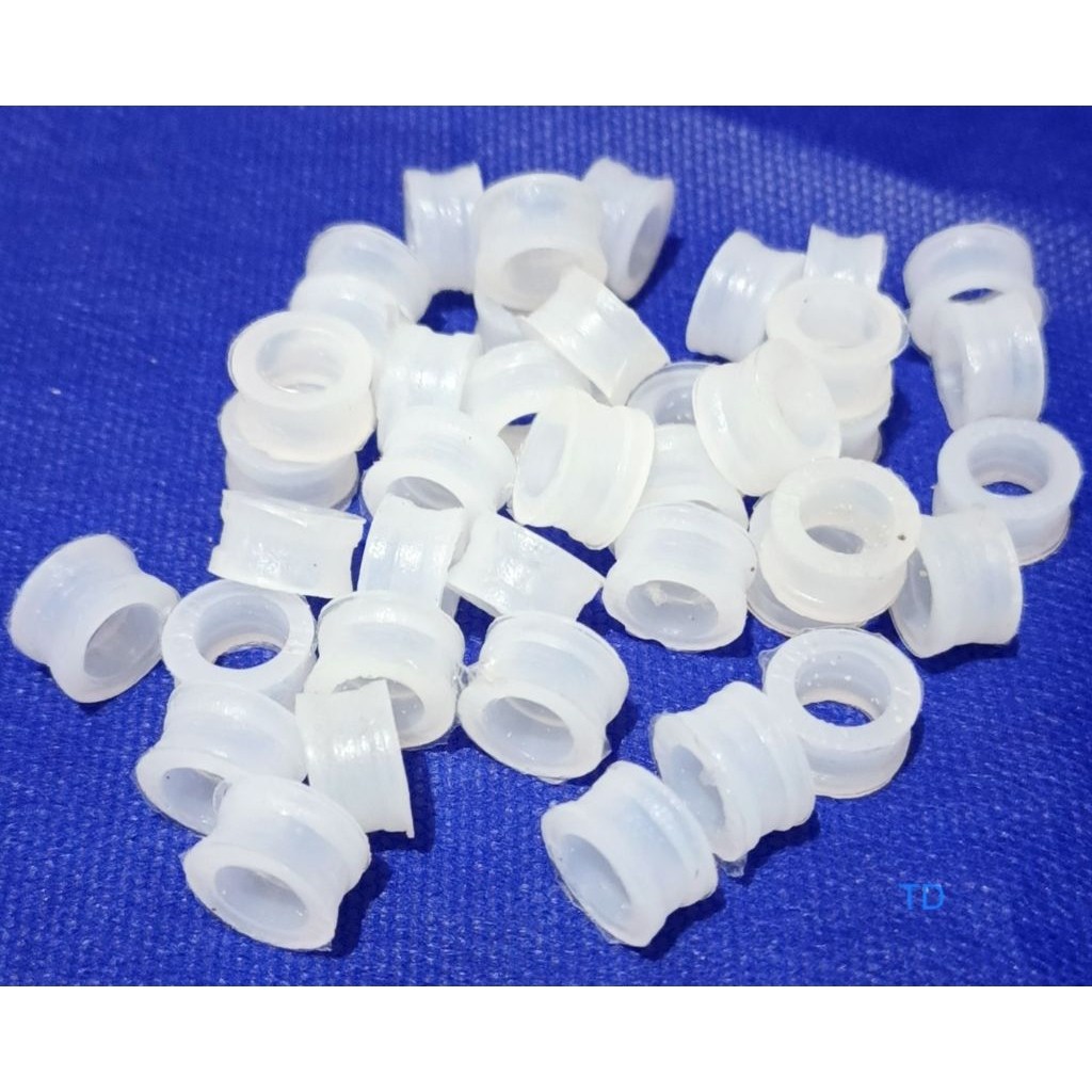 20 PCS - Seal Karet Gas LPG Putih Silikon Tebal | Karet Regulator Gas Elpiji Anti Bocor LPG 3 kg 5,5