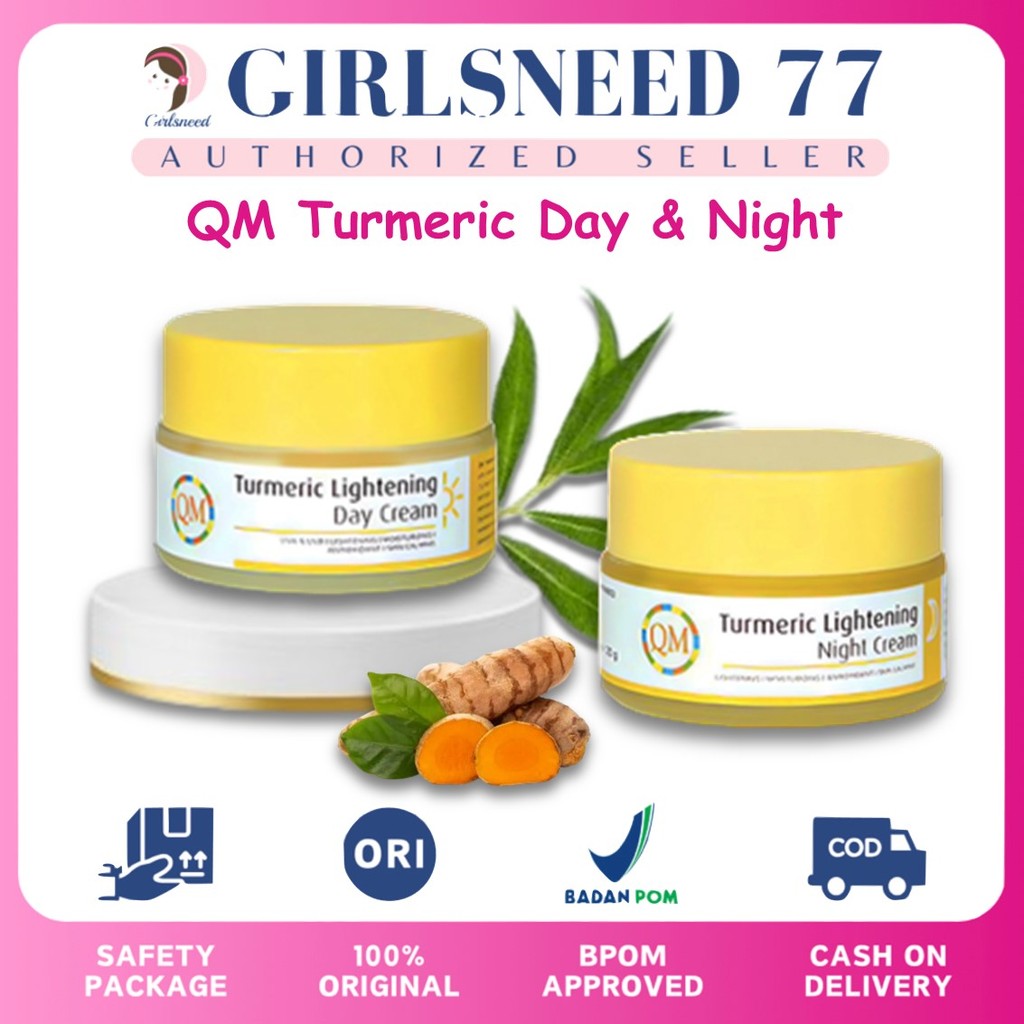 Girlsneed77 - QM Turmeric Lightening Day and Night Cream