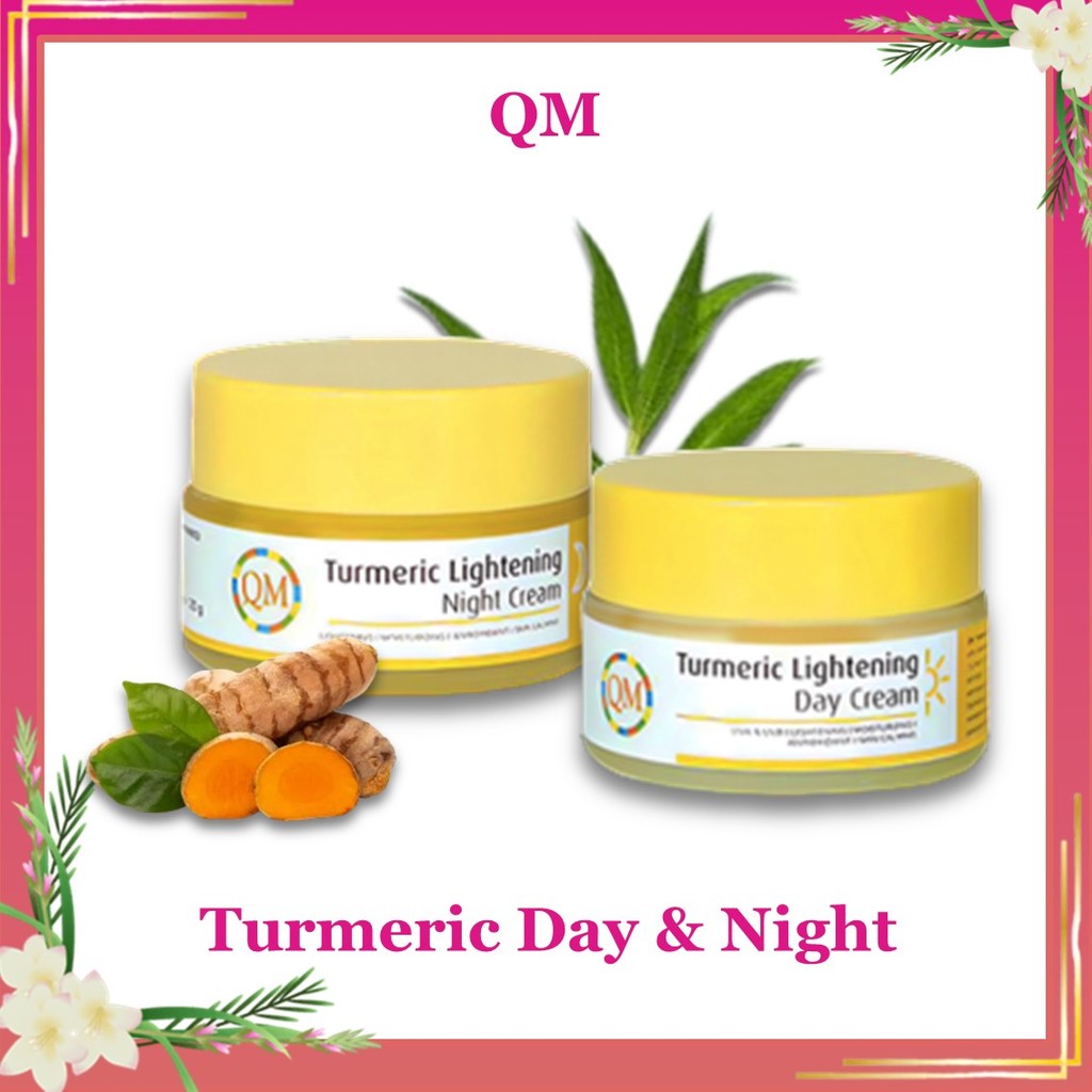 QM Turmeric Lightening Day and Night Cream
