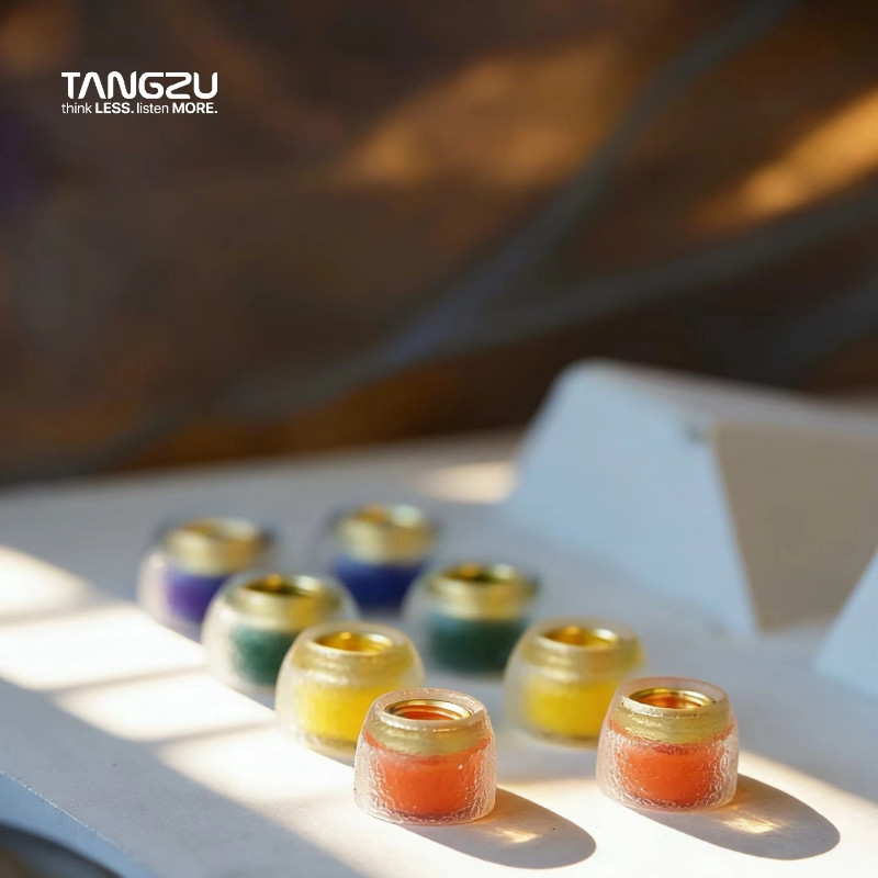 TANGZU Tang Sancai Noble Liquid Silicone Hybrid Eartips Brass Etion