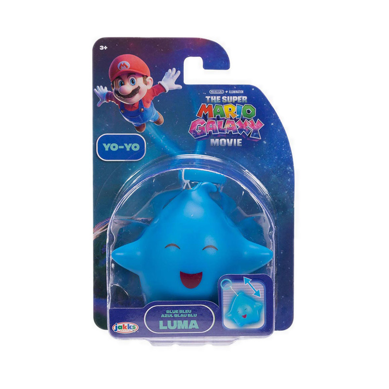 The Super Mario Galaxy Movie Blue Luma Star Yo-Yo - SM843261