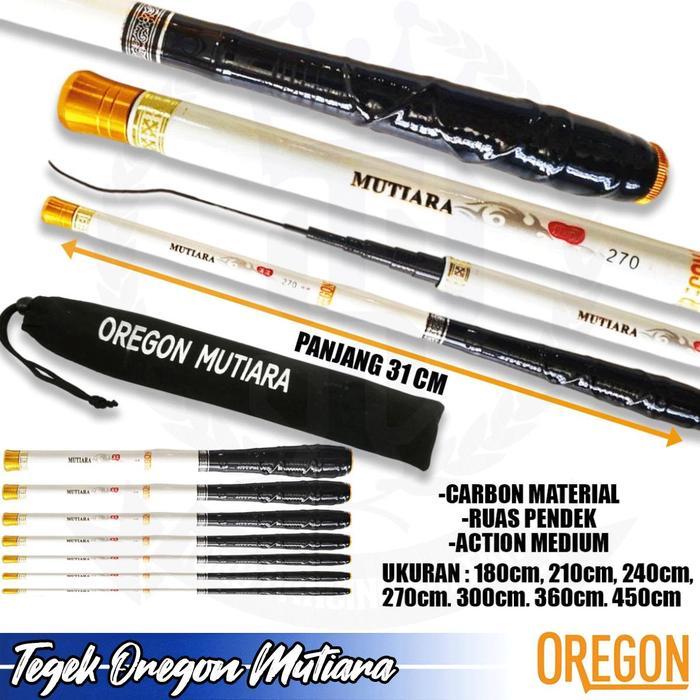 TEGEK OREGON MUTIARA MENTAH - 180cm
