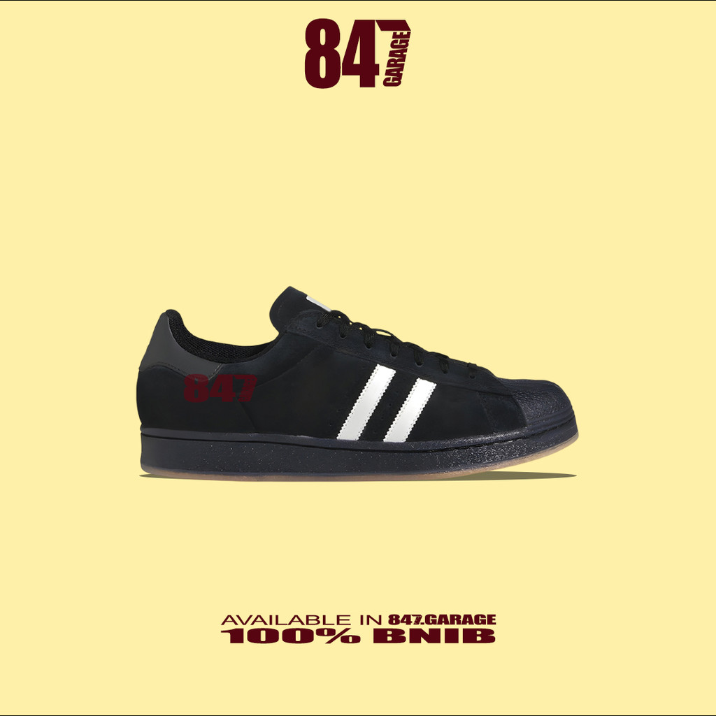 Sepatu Adidas Superstar ADV Black Spark   Brand New In With Tag Box