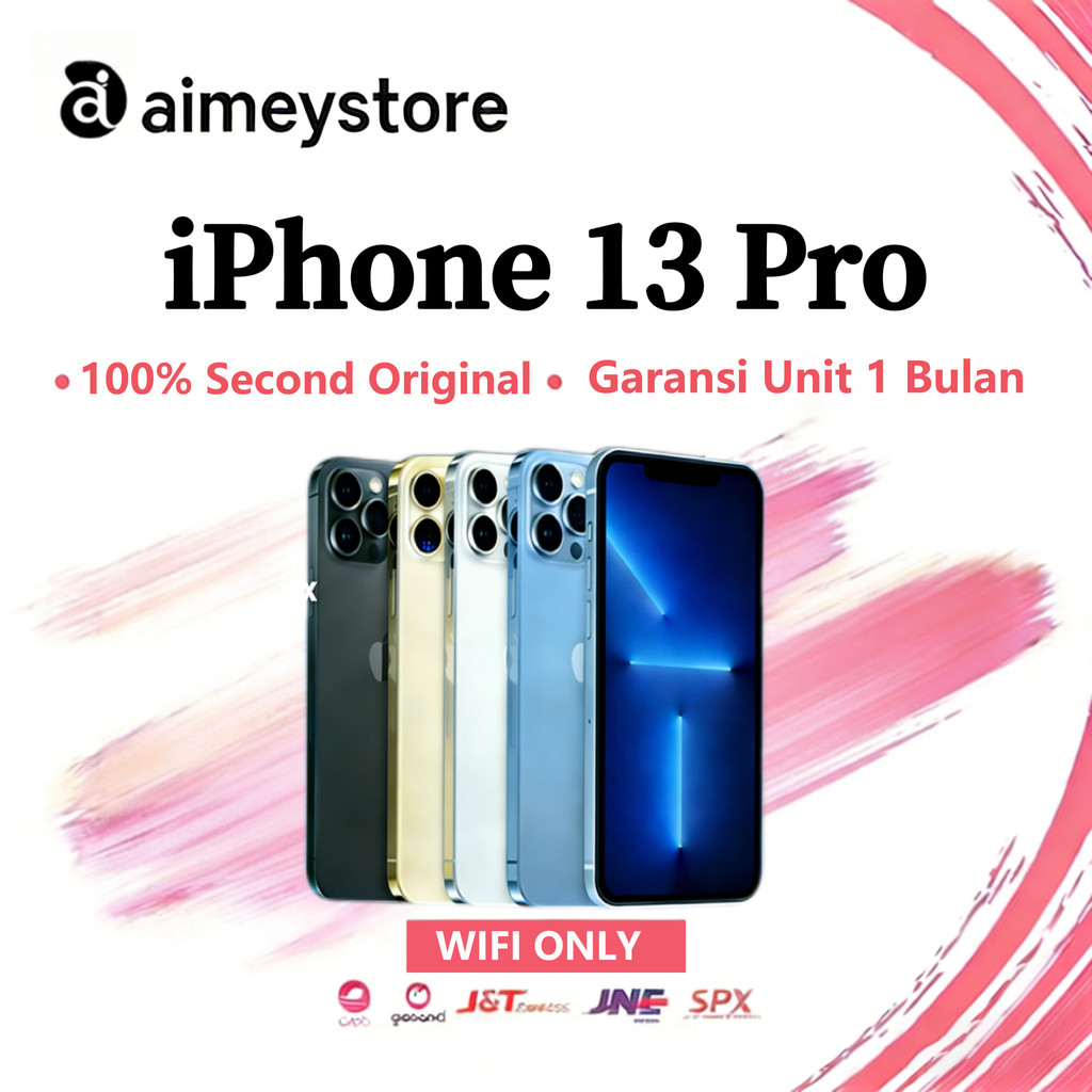 IPhone 13 PRO WIFI ONLY Game/Live 128GB 256GB 512GB Bekas Second Original Mulus Fullset