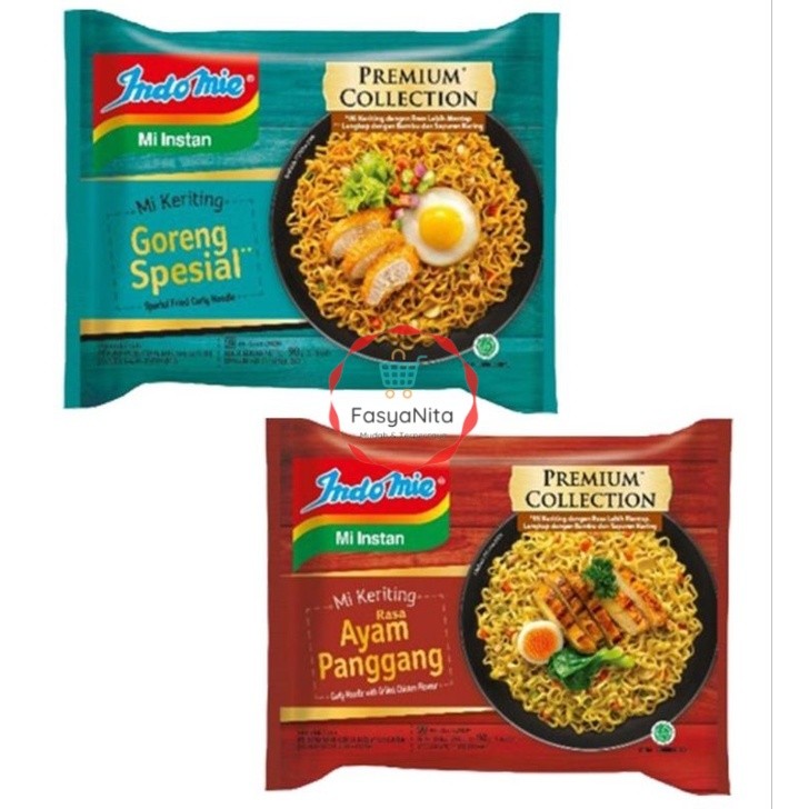 Indomie Premium Collection mie instan goreng keriting special ayam panggang - Fasyanita Online Fresh