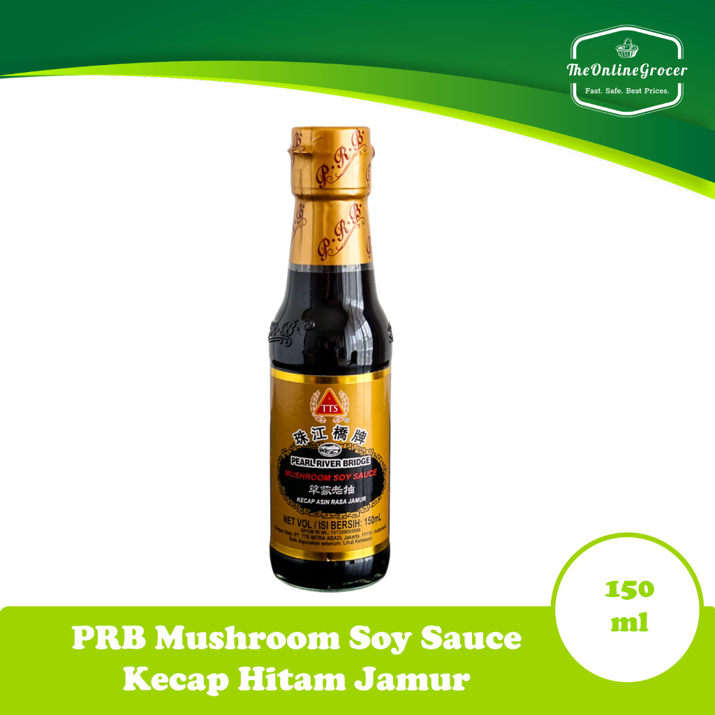 Pearl River Bridge Mushroom Soy Sauce 150ml – Kecap Hitam Jamur