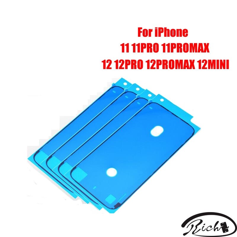 Perekat Segel Bezel Bingkai LCD 3M Suku Cadang Perbaikan Stiker Tahan Air Untuk iPhone 11 12 13 14 M