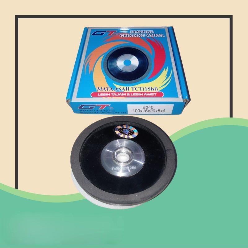 NK_ONLINESHOP DIAMOND ASAH TCT GT 4" / DIAMOND ASAH 4" (1 SISI) #240 / BATU ASAH/DIAMOND GRINDING