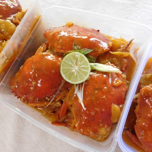 Kepiting Saus Asam Manis Spesial Matang