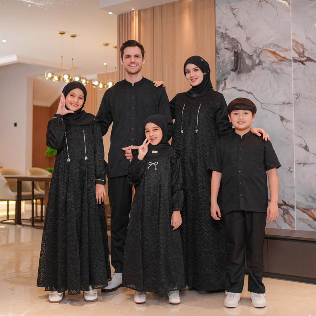 SARIMBIT ROYAL ARMOR BLACK BY ETHICA BAHAN SAVINA + ALLORA BRUKAT MEWAH