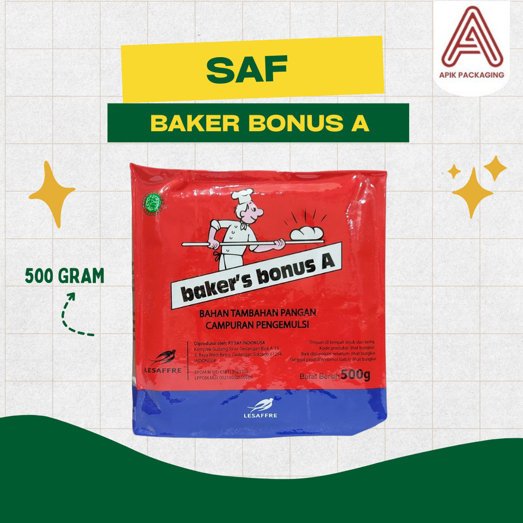 SAF Baker’s Bonus A 500gr – Bread Improver / Pengembang Adonan
