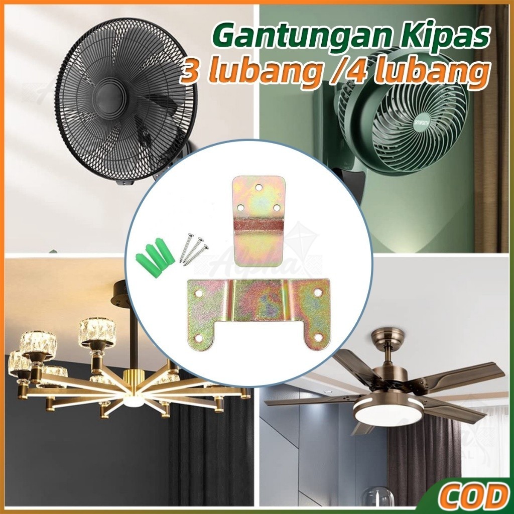 Bracket Kipas Angin Dinding Gantungan Kipas Dudukan Kipas Angin Dinding Bracket Cantolan Besi Kuat C