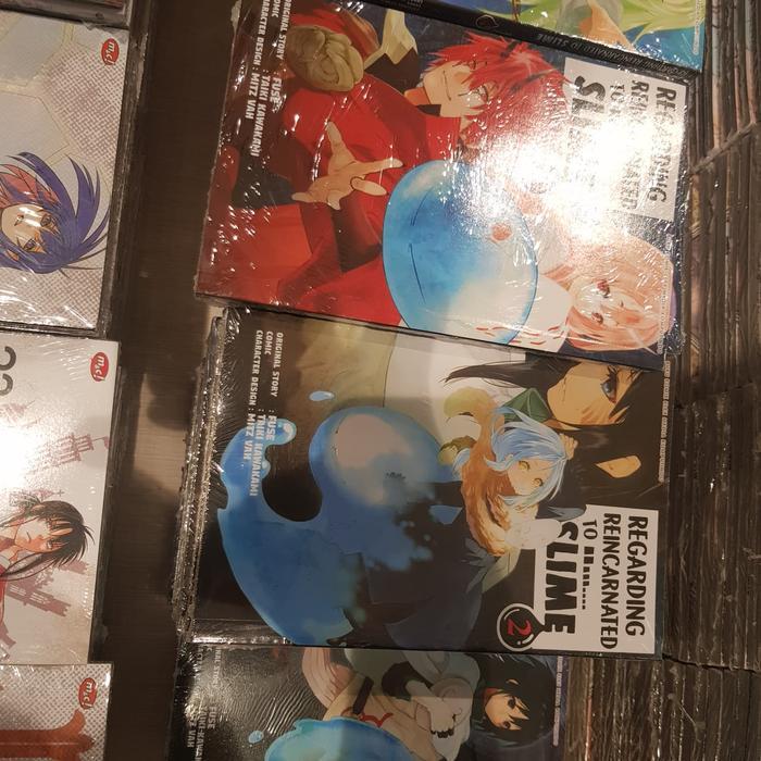 Regarding Reincarnated to Slime vol 1-4 segel