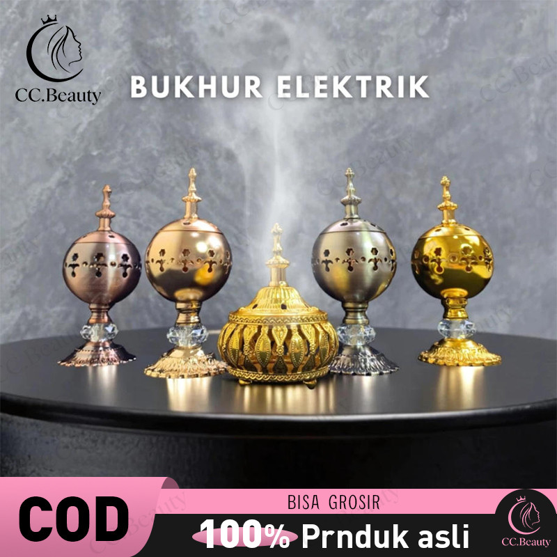 Tempat Dupa Arab/Tempat Bakar Dupa Kuningan / Hiolo