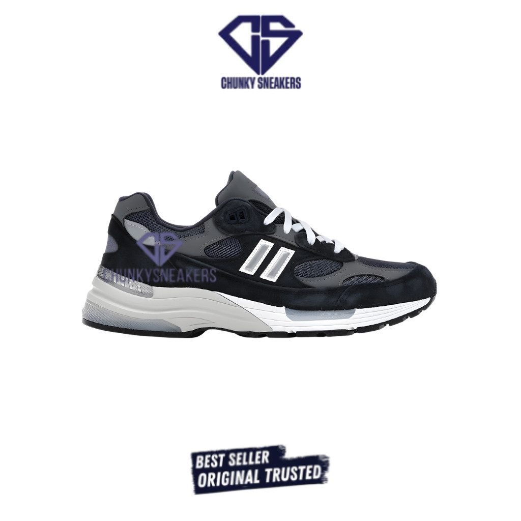 Sepatu New Balance 992 Navy 100% Original BNIB